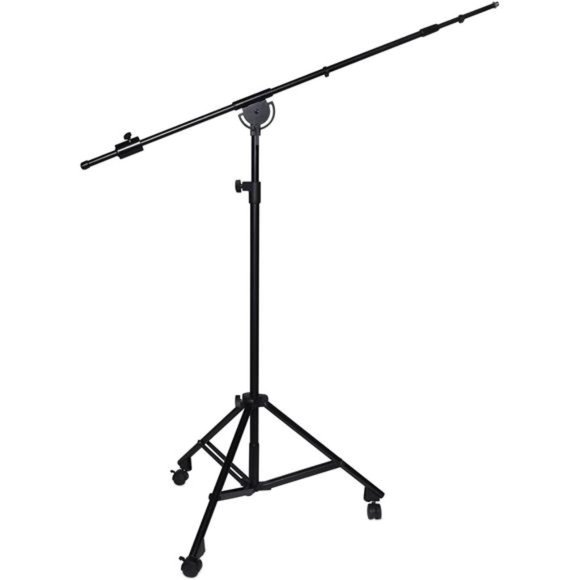 Professional Microphone Stand, Foldable Tripod Legs & Adjustable Counterweight - Picture 1 of 7